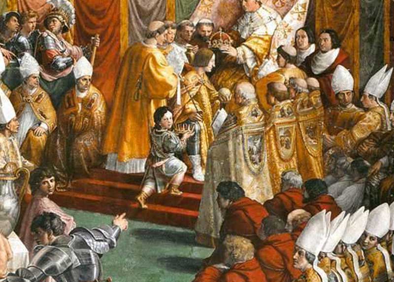 incoronazione Carlo magno