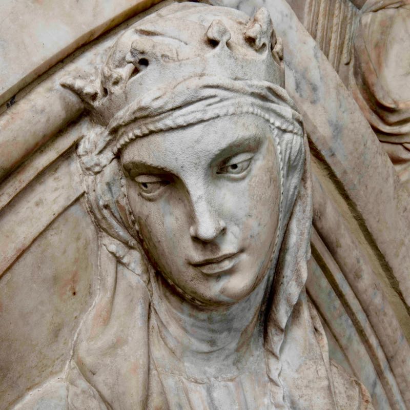 madonna porta della mandorla