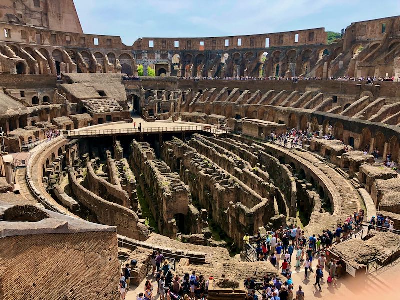 colosseo sotterranei