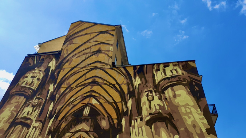 murales duomo ortica milano