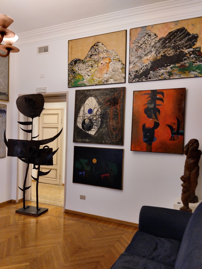 Casa Boschi Di Stefano opere nucleari e spazialisti